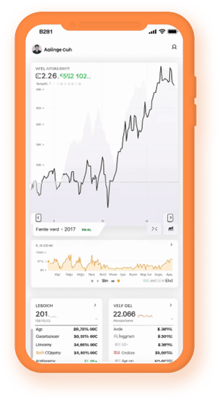 Mobilni pratitelj portfolija sa kripto statistikom prikazanom u realnom vremenu